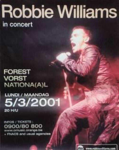 Williams Robbie - 70x100 cm - AFFICHE / POSTER État correct - N/A reconditionné disponible sur Fnac