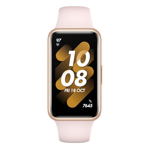 Bracelet connecté Huawei Band 7 Rose État correct - Huawei reconditionné disponible sur Fnac