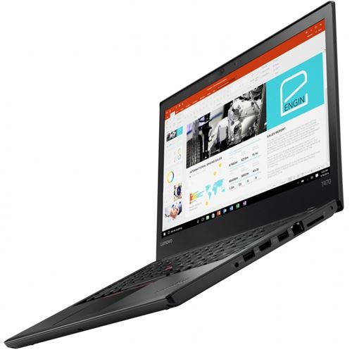 Ordinateur Portable Lenovo ThinkPad T470 - i5 6300U - 16Go - SSD 500Go Gris État correct - N/A reconditionné disponible sur Fnac