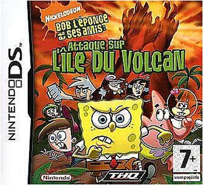 Bob L'Eponge et Ses Amis - Attaque sur l'Ile du Volcan État correct - THQ France reconditionné disponible sur Fnac