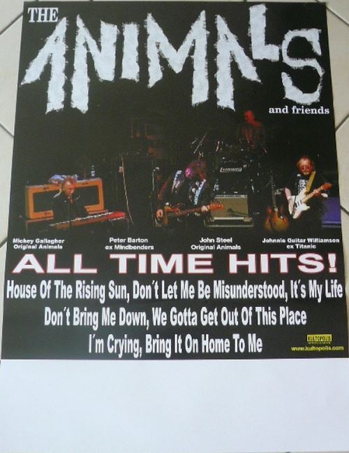 The Animals - 70x100 cm - AFFICHE / POSTER État correct - N/A reconditionné disponible sur Fnac