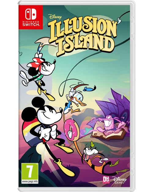 Nintendo Disney Illusion Island Standard Chinois simplifié, Néerlandais, Anglais, Espagnol, Français, Italien, Japonais, Coréen Nintendo Switch État correct -  reconditionné disponible sur Fnac
