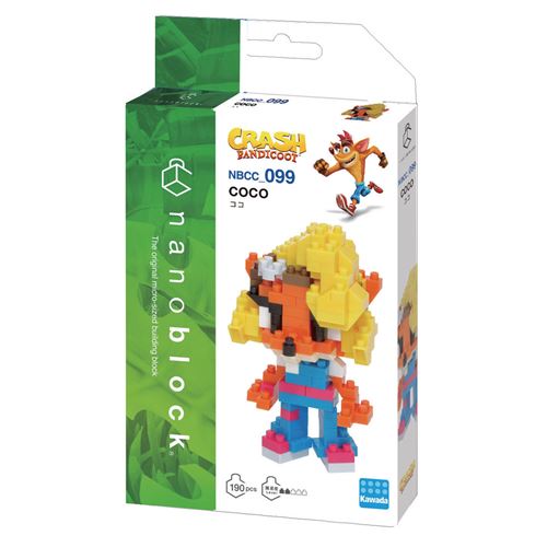 Jeu de construction Nanoblock Crash Bandicoot Coco État correct - Nanoblock reconditionné disponible sur Fnac