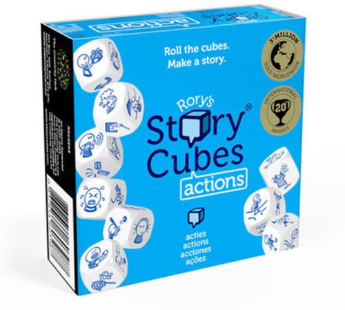 Acheter Jeu de pions Rory's Story Cubes 02 Actions Bleu Asmodée État correct - 43,21 € Jeu de pions Rory's Story Cubes 02 Actions Bleu Asmodée État correct - Asmodee reconditionné disponible sur Fnac