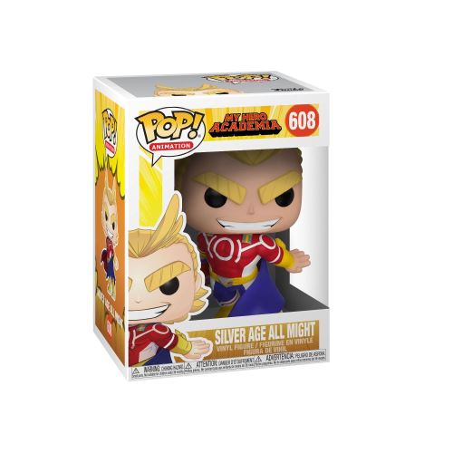 Figurine Funko Pop Animation My Hero Academia All Might Silver Age État correct - Funko reconditionné disponible sur Fnac