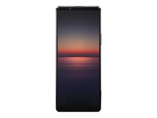 Sony XPERIA 1 II - 4G smartphone - RAM 8 Go / Mémoire interne 256 Go - microSD slot - OLED display - 6.5"" - 3 840 x 1 644 pixels - 3 x caméras arrière 12 MP, 12 MP, 12 MP - front camera 8 MP - noir État correct - N/A reconditionné disponible sur Fnac
