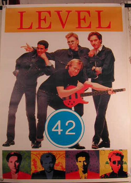 Level 42 - 61x86 cm - AFFICHE / POSTER État correct - N/A reconditionné disponible sur Fnac
