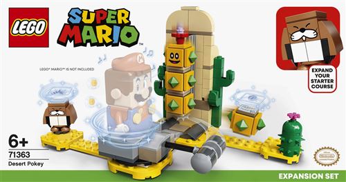 LEGO® Super Mario™ 71363 Ensemble d'extension Désert de Pokey État correct - LEGO Super Mario reconditionné disponible sur Fnac