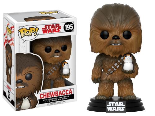 Figurine Funko Pop Star Wars Episode VIII The Last Jedi First Chewbacca avec Porg État correct - Funko reconditionné disponible sur Fnac