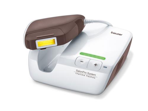 Épilateur IPL Beurer 10000+ SalonPro System Blanc et Marron État correct - Beurer reconditionné disponible sur Fnac