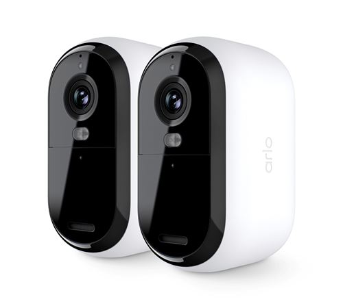 Pack de 2 caméras de surveillance connectée Arlo Essential extérieure Blanc État correct - Arlo reconditionné disponible sur Fnac