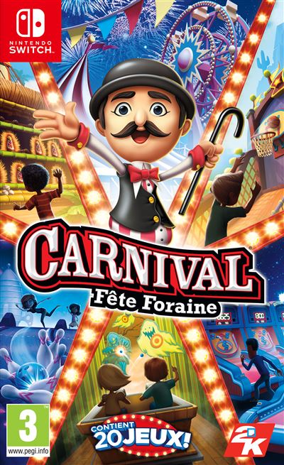 Acheter Carnival Fête Foraine Nintendo Switch État correct - 11,59 € Carnival Fête Foraine Nintendo Switch État correct - Take-Two Interactive reconditionné disponible sur Fnac