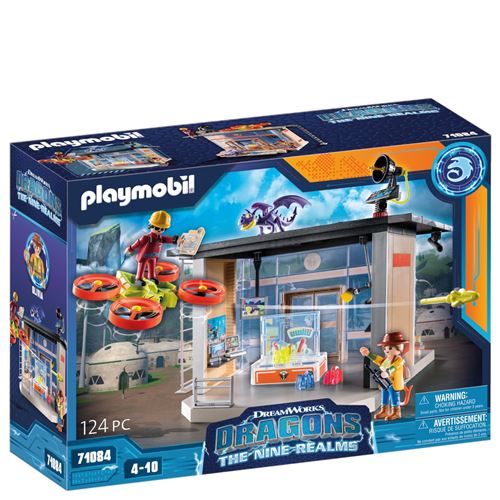 Playmobil Dragons 71084 The Nine Realms Icaris Lab État correct - Playmobil reconditionné disponible sur Fnac