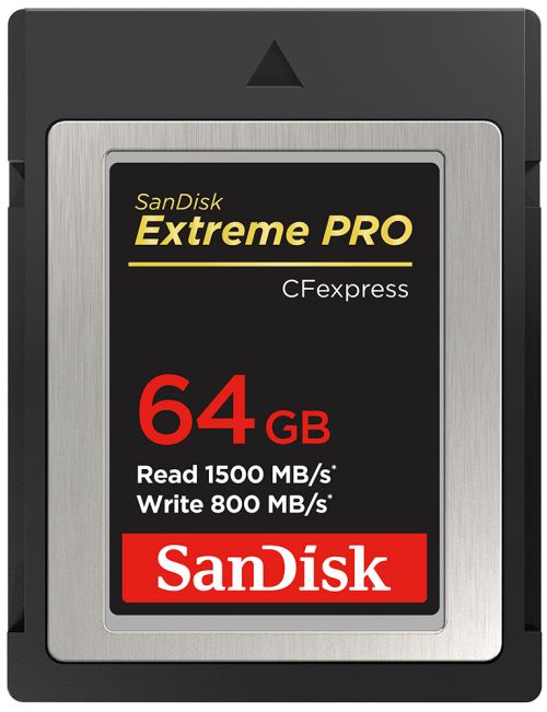Carte Extreme Pro SanDisk CFexpress 64 Go État correct - SanDisk reconditionné disponible sur Fnac