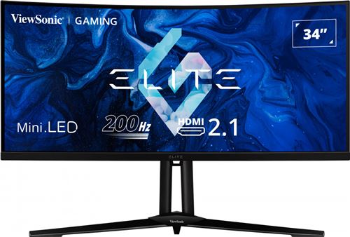 Ecran PC Gaming Viewsonic XG341C-2K 34"" Incurvé UWQHD Noir État correct - ViewSonic reconditionné disponible sur Fnac