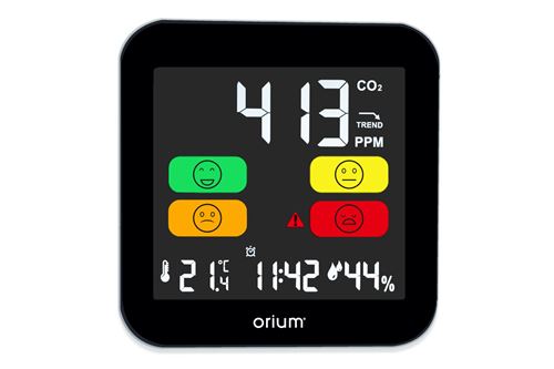 Mesureur de CO2 Orium Quaelis 14 11325 Noir État correct - N/A reconditionné disponible sur Fnac