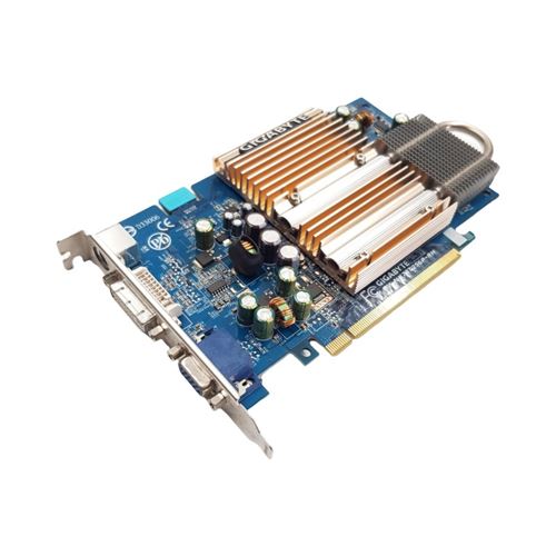 Carte Graphique GIGABYTE GV-NX73T256P-RH High Profile 256MB GRDR2 VGA S-VIDEO DVI