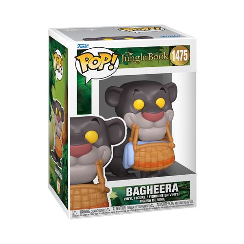 Figurine Funko Pop Disney The Jungle Book S2 Bagheera with basket État correct - Funko reconditionné disponible sur Fnac
