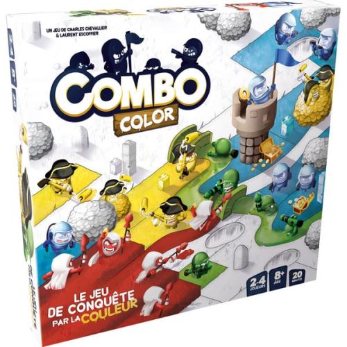 Jeu d’ambiance Asmodée Combo Color État correct - Asmodee reconditionné disponible sur Fnac