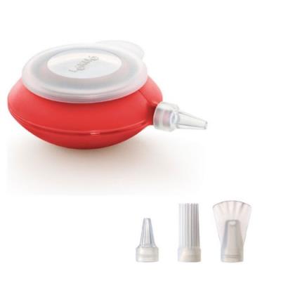 Lékué decopen 4 douilles + bouchon rouge silicone État correct - N/A reconditionné disponible sur Fnac