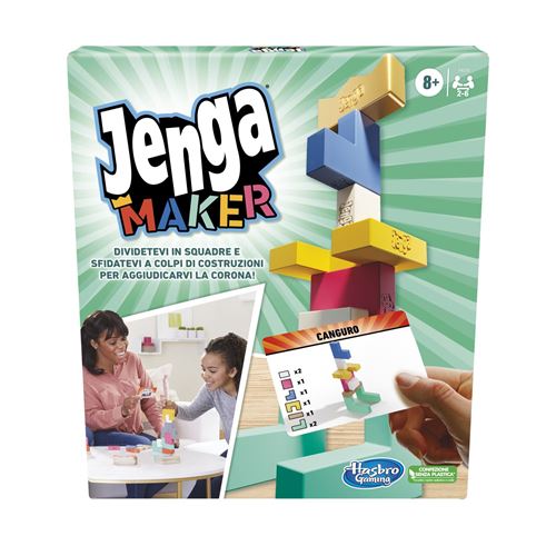 Acheter Jeu d'adresse Jenga Maker État correct - 33,57 € Jeu d'adresse Jenga Maker État correct - Hasbro Gaming reconditionné disponible sur Fnac