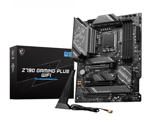 Carte mère MSI Z790 GAMING PLUS WIFI ATX Socket LGA1700 Chipset Intel Z790 État correct - MSI reconditionné disponible sur Fnac