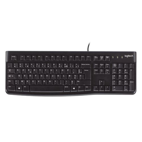Acheter Clavier ergonomique filaire Logitech K120 PC Noir État correct - 29,50 € Clavier ergonomique filaire Logitech K120 PC Noir État correct - Logitech reconditionné disponible sur Fnac