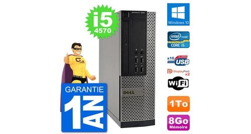Acheter Pc dell optiplex 7020 sff intel i5-4570 ram 8go disque dur 1to windows 10 wifi État correct - 309,00 € Pc dell optiplex 7020 sff intel i5-4570 ram 8go disque dur 1to windows 10 wifi État correct - N/A reconditionné disponible sur Fnac