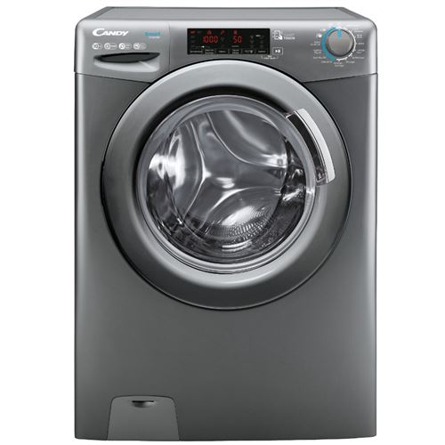Lave-linge - Candy CSS1510TWMRRE-47 10 kg anthracite - État correct Candy sur Fnac