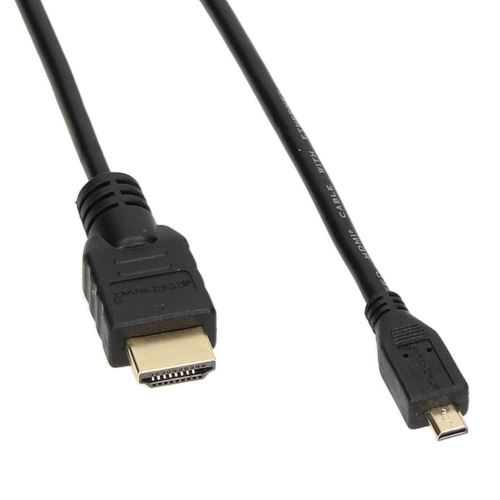 INECK® Câble HDMI vers Micro HDMI (Type D) - Pour Tablettes et Smartphones - Version 1.4 / 2.0 - Full HD 1080p / Ultra HD 2160p - Ethernet et 3D État correct - N/A reconditionné disponible sur Fnac