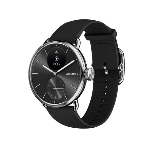 Montre connectée Withings ScanWatch 2 38 mm Noir État correct - Withings reconditionné disponible sur Fnac