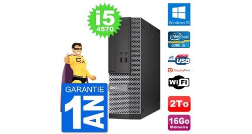 Acheter Pc dell optiplex 3020 sff i5-4570 ram 16go disque dur 2to windows 10 wifi État correct - 279,00 € Pc dell optiplex 3020 sff i5-4570 ram 16go disque dur 2to windows 10 wifi État correct - N/A reconditionné disponible sur Fnac