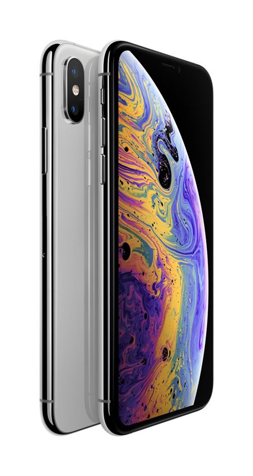 Acheter Apple iPhone XS - 4G smartphone - double SIM / Mémoire interne 64 Go - écran OEL - 5.8"" - 2436 x 1125 pixels (120 Hz) - 2x caméras arrière 12 MP, 12 MP - 2x front cameras 7 MP - argent État correct - 131,00 € Apple iPhone XS - 4G smartphone - double SIM / Mémoire interne 64 Go - écran OEL - 5.8"" - 2436 x 1125 pixels (120 Hz) - 2x caméras arrière 12 MP, 12 MP - 2x front cameras 7 MP - argent État correct - Apple reconditionné disponible sur Fnac