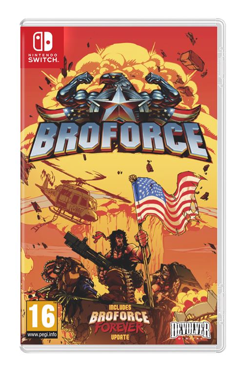 Broforce Nintendo Switch État correct - Just for Games reconditionné disponible sur Fnac