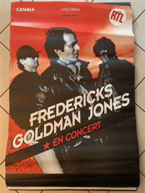 Acheter Jean-Jacques GOLDMAN - Fredericks Jones - 1993 - 80x120cm - Affiche État correct - 69,99 € Jean-Jacques GOLDMAN - Fredericks Jones - 1993 - 80x120cm - Affiche État correct - N/A reconditionné disponible sur Fnac