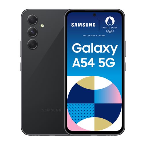 Smartphone Samsung Galaxy A54 6,4"" 5G Nano SIM 256 Go Noir