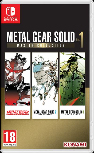 Metal Gear Solid Master Collection Vol.1 Nintendo Switch État correct - Just for Games reconditionné disponible sur Fnac