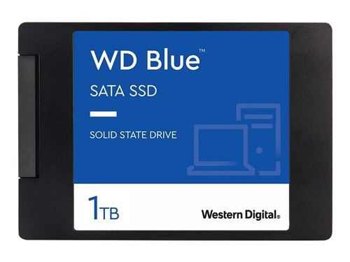 Disque SSD interne 6.35 cm (2.5 pouces) Western Digital blue™ wds100t2b0a -1 to État correct - Western Digital reconditionné disponible sur Fnac