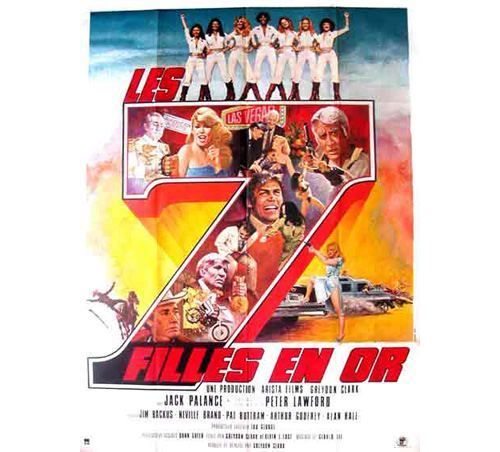 7 filles en or - 1979 - Jack palance - 40x60cm - Affiche État correct - N/A reconditionné disponible sur Fnac
