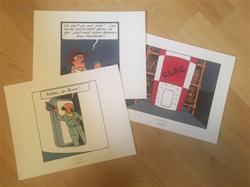 Acheter TINTIN - Tryptich / Objectif Lune - 19,5x24 cm - AFFICHE / POSTER État correct - 20,99 € TINTIN - Tryptich / Objectif Lune - 19,5x24 cm - AFFICHE / POSTER État correct - N/A reconditionné disponible sur Fnac