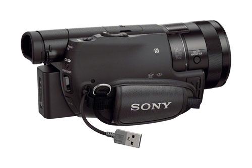 Sony Handycam FDR-AX100 - Caméscope - 4K - 20.9 MP - 12x zoom optique - Carl Zeiss - carte Flash - Wi-Fi, NFC - noir État correct - Sony reconditionné disponible sur Fnac