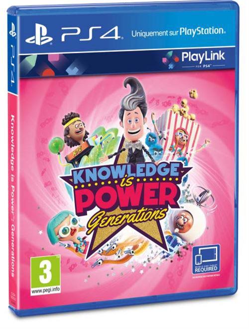 Knowledge is Power Generations PS4 État correct - Sony reconditionné disponible sur Fnac