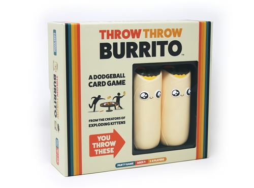 Acheter Asmodee Jeu de cartes de balle au prisonnier Throw Burrito (ENG) État correct - 13,00 € Asmodee Jeu de cartes de balle au prisonnier Throw Burrito (ENG) État correct - Asmodee reconditionné disponible sur Fnac