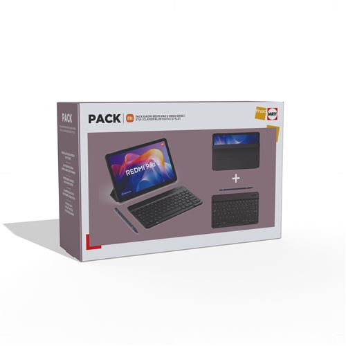 Acheter Pack Fnac Tablette tactile Xiaomi Redmi Pad 2 11"" 128 Go Gris + Etui + Clavier Bluetooth + Stylet État correct - 219,99 € Pack Fnac Tablette tactile Xiaomi Redmi Pad 2 11"" 128 Go Gris + Etui + Clavier Bluetooth + Stylet État correct - Xiaomi reconditionné disponible sur Fnac