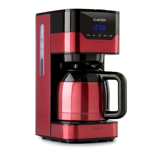 Acheter Cafetière - Klarstein Arabica - Filtre permanent - Pour 12 tasses - Inox rouge État correct - 63,99 € Cafetière - Klarstein Arabica - Filtre permanent - Pour 12 tasses - Inox rouge État correct - N/A reconditionné disponible sur Fnac