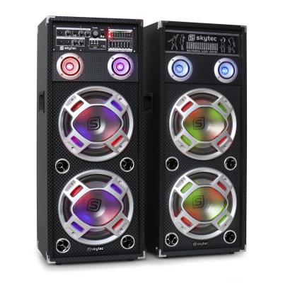 Skytec KA-210 Set actif PA karaoké enceintes USB SD AUX État correct - Skytec reconditionné disponible sur Fnac