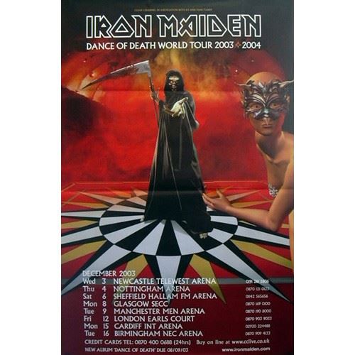 Iron Maiden - 100x150 cm - AFFICHE / POSTER État correct - N/A reconditionné disponible sur Fnac