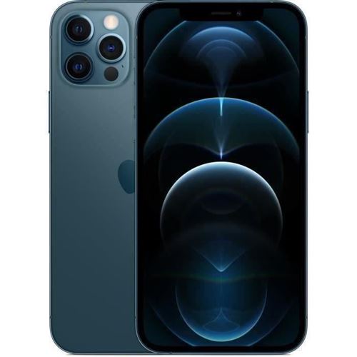 Smartphone Apple iPhone 12 Pro bleu 6 stockage 128 Go État correct - N/A reconditionné disponible sur Fnac