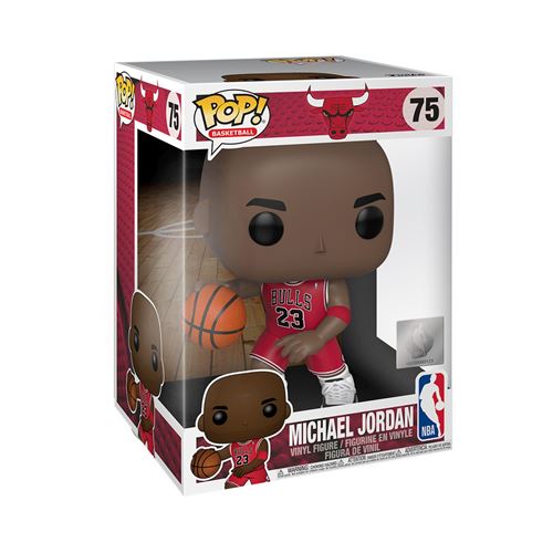 Figurine Funko Pop NBA Bulls Michael Jordan 10"" Red Jersey État correct - Funko reconditionné disponible sur Fnac