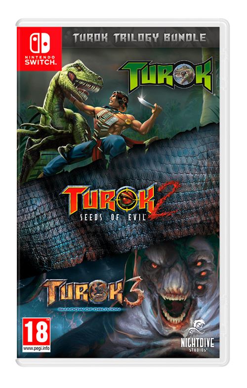 Turok Trilogy Bundle Nintendo Switch État correct - Just for Games reconditionné disponible sur Fnac